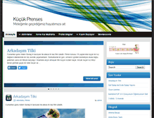 Tablet Screenshot of kucukprenses.com